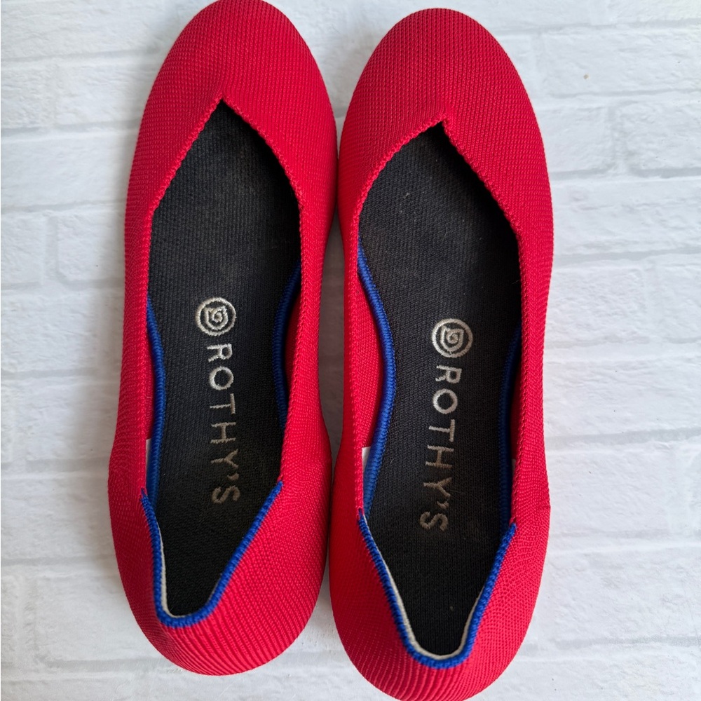 Rothy's - The Flat - Red - 8